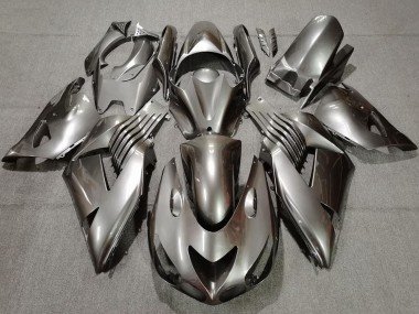 2006-2011 Silver Kawasaki ZX14R Motorcycle Fairings