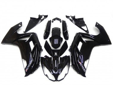 2012-2014 Glossy Black Kawasaki Ninja ER6F Motorcycle Fairings