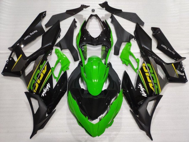 2018-2024 Green Glossy Black Matte Black OEM Style Kawasaki Ninja 400 Motorcycle Fairings