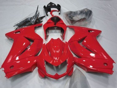 2008-2012 Red Kawasaki Ninja 250 Motorcycle Fairings
