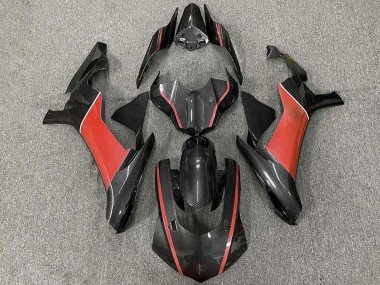 2015-2019 Carbon Fiber Red Yamaha R1 Motorcycle Fairings