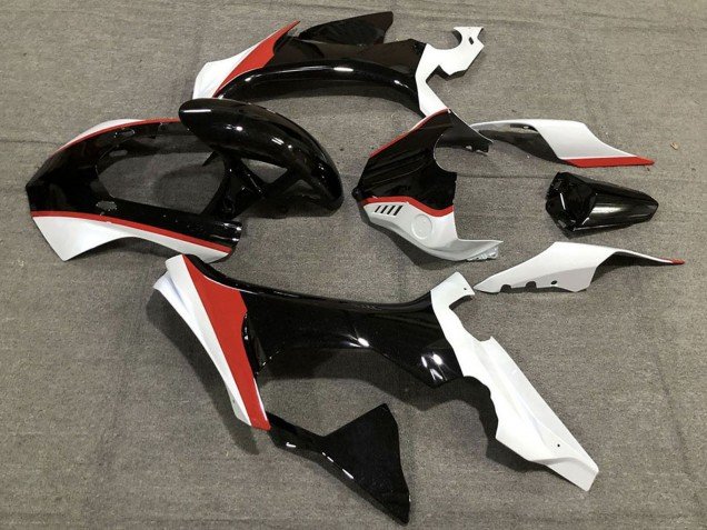 2015-2019 Glossy Black White Red Yamaha R1 Motorcycle Fairings