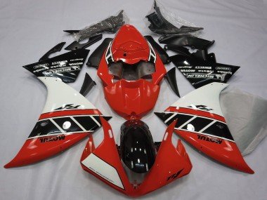 2012-2014 Red White Glossy Black Yamaha R1 Motorcycle Fairings