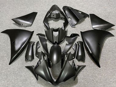 2009-2011 Matte Black Yamaha R1 Motorcycle Fairings