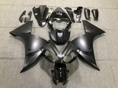 2012-2014 Glossy Black Matte Black Yamaha R1 Motorcycle Fairings