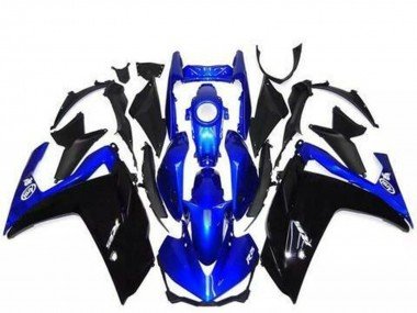 2015-2018 Blue Glossy Black Yamaha R3 Motorcycle Fairings