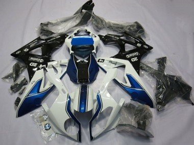 2015-2016 White Blue Glossy Black BMW S1000RR Motorcycle Fairing