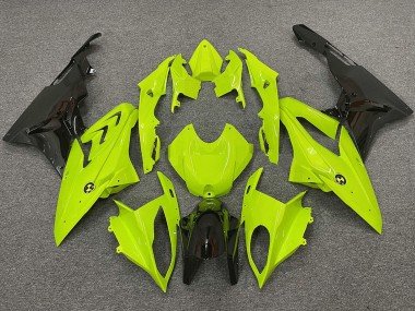2009-2014 Neon Yellow Glossy Black BMW S1000RR Motorcycle Fairings