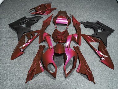 2009-2014 Red Matte Black BMW S1000RR Motorcycle Fairing Kits