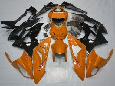 2015-2016 Orange Glossy Black BMW S1000RR Motorcycle Fairings
