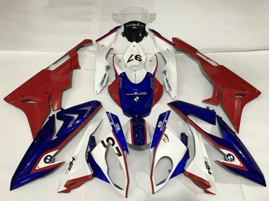 2015-2016 White Red Blue BMW S1000RR Motorcycle Fairings