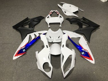 2009-2014 White Red Blue Matte Black BMW S1000RR Motorcycle Fairings
