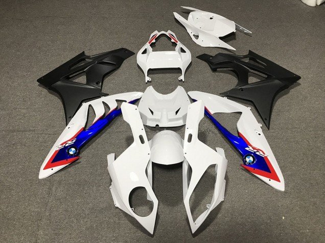 2009-2014 White Red Blue Matte Black BMW S1000RR Motorcycle Fairings