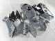 2005-2006 Nardo Grey White Repsol Honda CBR600RR Motorcycle Fairings