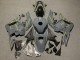 2009-2012 Dark Nardo Grey Yellow Honda CBR600RR Motorcycle Fairings