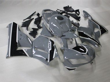 2013-2023 Nardo Grey Glossy Black Honda CBR600RR Motorcycle Fairings
