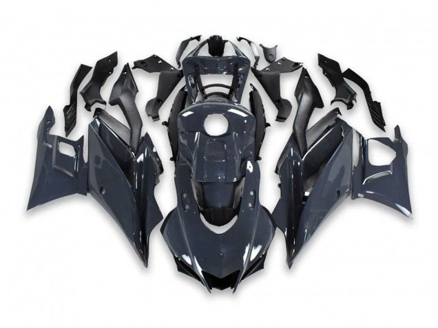 2019-2021 Dark Grey Black Yamaha YZF R3/R25 Motorcycle Fairings