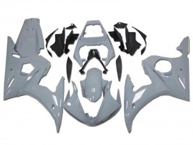 2006-2009 Nardo Grey Yamaha YZF R6S Motorcycle Fairings