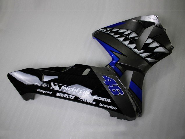 2005-2006 Nardo Grey Shark Honda CBR600RR Motorcycle Fairings