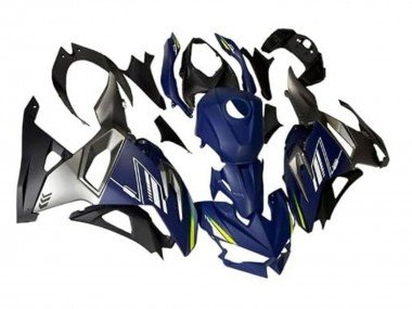 2024-2025 Blue White Yellow Silver Black Kawasaki Ninja 500 EX500R Motorcycle Fairings