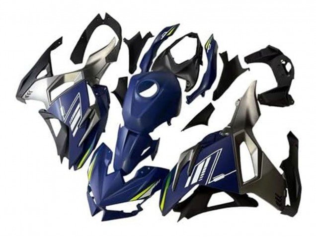 2024-2025 Blue White Yellow Silver Black Kawasaki Ninja 500 EX500R Motorcycle Fairings