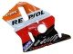 1987-1989 Orange White Red Glossy Black Repsol HRC Honda CBR400RR NC23 Motorcycle Fairings