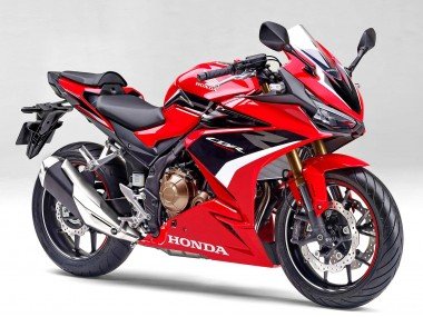 2022 Red White Glossy Black Honda CBR400R Motorcycle Fairings