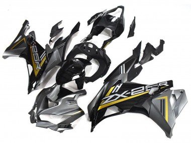 2019-2025 Grey Gold Glossy Black Kawasaki ZX25R ZX-25R Motorcycle Fairings