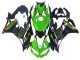 2019-2025 Green Black Red Honeycomb Kawasaki ZX25R ZX-25R Motorcycle Fairings