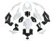 2018-2024 Unpainted Kawasaki Z400 Motorcycle Fairings