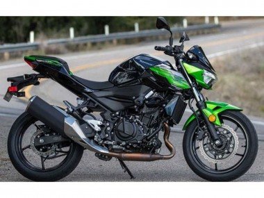 2018-2024 Green Black Kawasaki Z400 Motorcycle Fairings