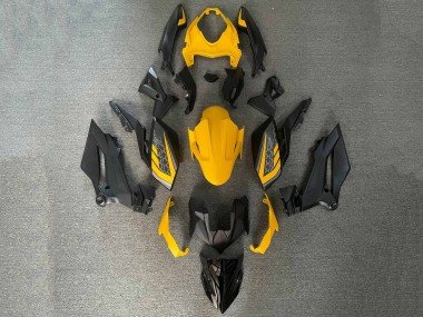 2018-2024 Yellow Black Kawasaki Z400 Motorcycle Fairings