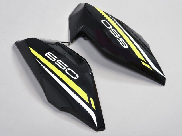 2017-2019 Black White Yellow Kawasaki Ninja Z650 Motorcycle Fairings