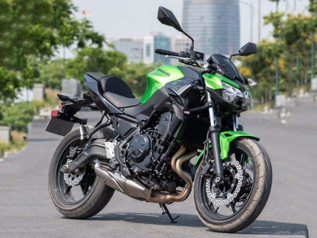 2020-2023 Green Black Kawasaki Ninja Z650 Motorcycle Fairings