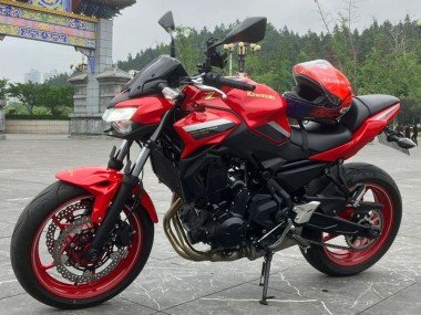2020-2023 Red Black Kawasaki Ninja Z650 Motorcycle Fairings