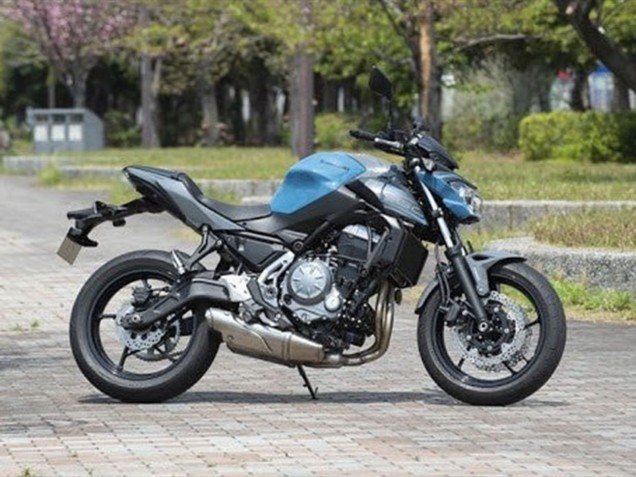 2017-2019 Dark Blue Kawasaki Ninja Z650 Motorcycle Fairings