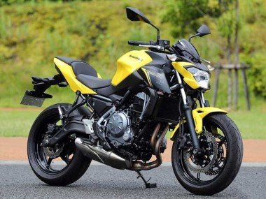 2017-2019 Yellow Black Kawasaki Ninja Z650 Motorcycle Fairings