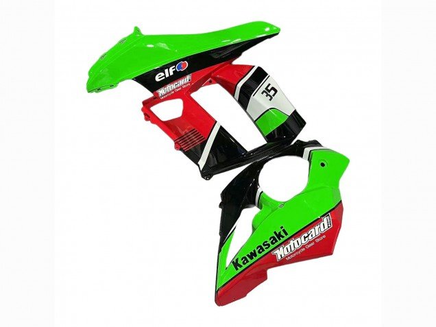 2010-2016 Green Red Glossy Black Elf 35 Kawasaki Z1000SX Motorcycle Fairings