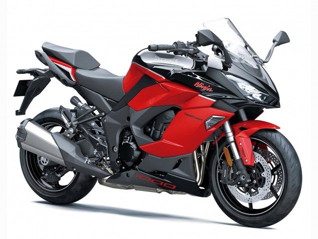 2020-2025 Black Red Ninja Kawasaki Z1000SX Motorcycle Fairings