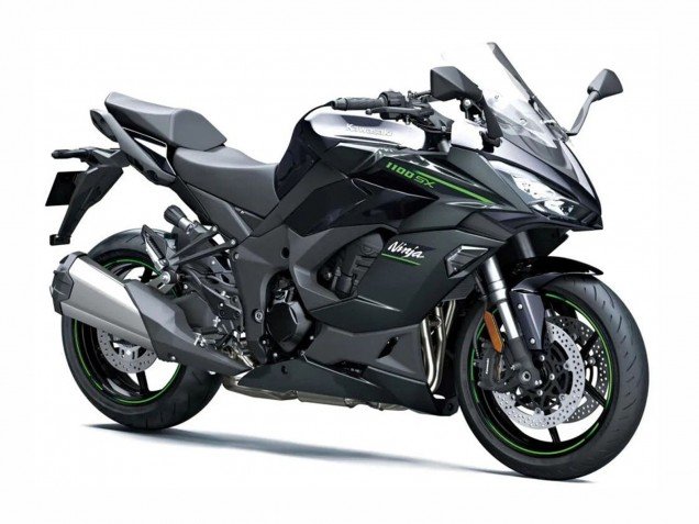 2020-2025 Black Ninja Kawasaki Z1000SX Motorcycle Fairings