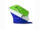 1989-1990 Green White Blue Kawasaki ZXR250 Motorcycle Fairings