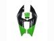 1989-1990 Green Glossy Black Elf Touch4 Bridgestone Kawasaki ZXR250 Motorcycle Fairings