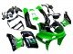 1993-2007 Green Glossy Black Green Monster Elf Touch4 Bridgestone Kawasaki ZZR400 Motorcycle Fairings