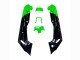 1993-2007 Green Glossy Black Green Monster Elf Touch4 Bridgestone Kawasaki ZZR400 Motorcycle Fairings