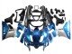1993-2007 Blue Silver Black Kawasaki ZZR400 Motorcycle Fairings