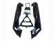 1993-2007 Glossy Black Gold Ninja Kawasaki ZZR400 Motorcycle Fairings