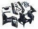 1998-2003 Glossy Black Gold Ninja Kawasaki ZZR600 Motorcycle Fairings
