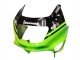 1998-2003 Green Glossy Black Blue Monster Elf Touch4 Bridgestone Kawasaki ZZR600 Motorcycle Fairings