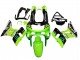 1998-2003 Green Glossy Black Blue Monster Elf Touch4 Bridgestone Kawasaki ZZR600 Motorcycle Fairings