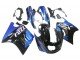 1990-1992 Blue Glossy Black Kawasaki ZZR1100 Motorcycle Fairings